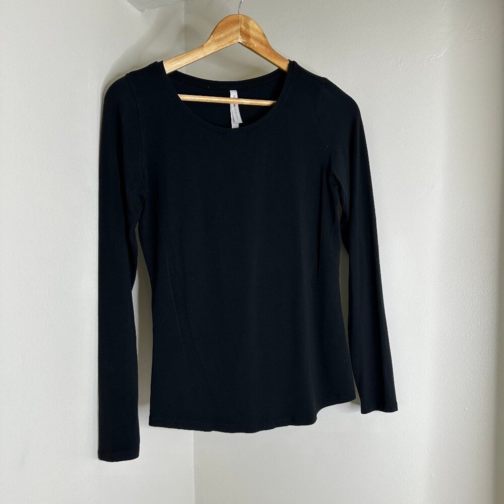 The Group Babaton for Aritzia - Long sleeve top, Size L, Black